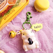 倉鼠鑰匙圈 交換禮物 書包掛飾 毛絨玩具 鑰匙圈 鑰匙扣 包包吊飾 掛件 倉鼠 BANG【HL76】 歷史價格詳細信息