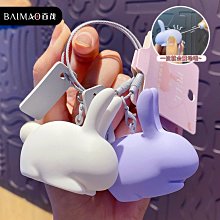 禮物交換 可愛卡通兔子鑰匙圈鑰匙扣女創意汽車包包鑰匙鏈公仔掛件 鑰匙扣掛飾 鑰匙圈吊飾 包包掛飾ZC001 歷史價格詳細信息