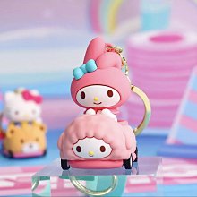 美樂蒂 鑰匙圈 矽膠吊飾 鎖圈 掛飾 毛巾夾 毛巾收納 (桃棕 愛心) 歷史價格詳細信息