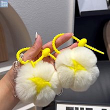 【楚楚鋪】可愛獺兔毛牛油果汽車鑰匙扣掛件ins網紅毛絨公仔書包包掛飾禮物 歷史價格詳細信息