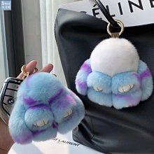 【楚楚鋪】車鑰匙掛件可愛狐貍毛球睡眠娃娃包包掛飾毛絨情侶公仔皮草玩偶 歷史價格詳細信息