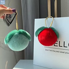 【楚楚鋪】可愛獺兔毛牛油果汽車鑰匙扣掛件ins網紅毛絨公仔書包包掛飾禮物 歷史價格詳細信息