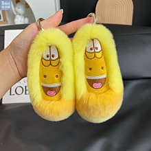【楚楚鋪】可愛真獺兔毛蟲子汽車鑰匙扣掛件ins毛絨公仔玩偶書包包掛飾禮物 價格比較,價格查詢,歷史價格詳細信息