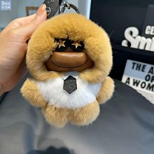 【楚楚鋪】真獺兔毛可愛小熊貓汽車鑰匙扣掛件韓國ins網紅毛絨卡通包包掛飾 歷史價格詳細信息