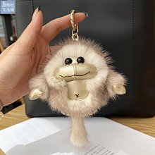 【楚楚鋪】真水貂毛可愛網紅小熊貓掛飾毛絨公仔書包高檔汽車鑰匙扣包包掛件 歷史價格詳細信息