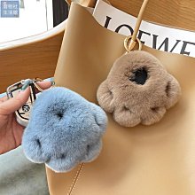 【楚楚鋪】【貓爪爪】水貂毛貓爪皮草掛飾真毛絨包包掛件車鑰匙扣掛飾配飾 歷史價格詳細信息