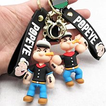 大力水手卡通鑰匙圈吊飾 可愛動漫 鑰匙圈公仔掛件 機車汽車鑰匙鏈掛飾 小禮品 價格比較,價格查詢,歷史價格詳細信息