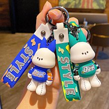 禮物交換 可愛卡通兔子鑰匙圈鑰匙扣女創意汽車包包鑰匙鏈公仔掛件 鑰匙扣掛飾 鑰匙圈吊飾 包包掛飾ZC001 歷史價格詳細信息