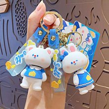 禮物交換 卡通兔子手鏈鑰匙圈鑰匙扣女情侶小熊汽車包包鑰匙鏈掛件創意小禮品 鑰匙扣掛飾 鑰匙圈吊飾 包包掛飾ZC001 歷史價格詳細信息