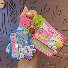 禮物交換 可愛卡通兔子鑰匙圈鑰匙扣女創意汽車包包鑰匙鏈公仔掛件 鑰匙扣掛飾 鑰匙圈吊飾 包包掛飾ZC001 歷史價格詳細信息