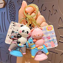 禮物交換 創意網紅漂浮豬牛奶豬鑰匙圈鑰匙扣卡通流沙入油漂流瓶汽車包包掛件 鑰匙扣掛飾 鑰匙圈吊飾 包包掛飾ZC001 歷史價格詳細信息