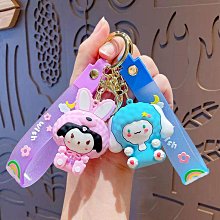 創意變裝掌門毛絨公仔鑰匙扣可愛小背包掛件裝飾情侶款掛件 歷史價格詳細信息