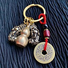 五帝錢 純銅五帝錢貔貅掛件公母一對葫蘆古錢幣鎮宅招財門對門中國結掛飾 歷史價格詳細信息