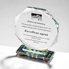 一個起訂高端水晶胡桃實木獎杯訂制優秀員工榮譽獎牌定制定做授權牌紀念品~台北悠閣 歷史價格詳細信息