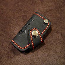 KH手工皮革工作室 純手工打版縫製全牛皮多功能鑰匙包 門禁感應卡 悠遊卡.名片.信用卡.鑰匙皮套 皮革縫線顏色可選可燙字 歷史價格詳細信息