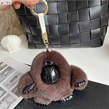 【熱賣精選】獺兔毛球鑰匙扣心形包包掛飾愛心汽車鑰匙扣掛件毛絨個性禮物 歷史價格詳細信息