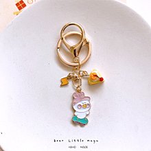 小男孩 花朵 金色吊飾 滴油合金鑰匙圈 Airpods耳機盒隨身碟包包掛件/小禮物 歷史價格詳細信息