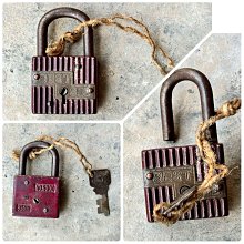 早期鎖頭（富士二號）約60年代 功能正常 保存如圖！ 歷史價格詳細信息