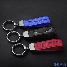 潮牌汽車鑰匙扣卡通超纖皮革掛扣鑰匙圈掛件個性裝飾奧迪福特通用時尚鑰匙扣 FOCUS MK2 MK3 3.5 MK4 歷史價格詳細信息