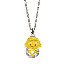 黃金墜飾【招財蟹】立體空心造型 純金女生項鍊 9999純金 歷史價格詳細信息