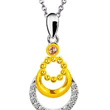 真愛密碼 2016七夕情人節系列『心花影』黃金墜飾 附玫瑰鋼鍊 情人聖誕禮物 純美珠寶銀樓 歷史價格詳細信息