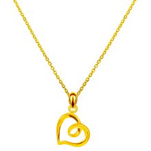 真愛密碼 2016七夕情人節系列『心花影』黃金墜飾 附玫瑰鋼鍊 情人聖誕禮物 純美珠寶銀樓 歷史價格詳細信息