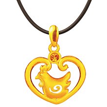 真愛密碼 2017 新年禮系列『好機靈』黃金墜飾 附皮繩 新年禮物 純美珠寶銀樓 歷史價格詳細信息