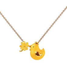 真愛密碼 2017 新年禮系列『好機靈』黃金墜飾 附皮繩 新年禮物 純美珠寶銀樓 歷史價格詳細信息