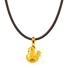 真愛密碼 2017 新年禮系列『好機靈』黃金墜飾 附皮繩 新年禮物 純美珠寶銀樓 歷史價格詳細信息