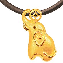 真愛密碼 2017 新年禮系列『好機靈』黃金墜飾 附皮繩 新年禮物 純美珠寶銀樓 歷史價格詳細信息