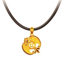 真愛密碼 2017 新年禮系列『好機靈』黃金墜飾 附皮繩 新年禮物 純美珠寶銀樓 歷史價格詳細信息