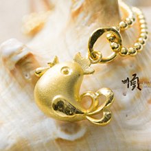 順順飾品--純金墜子--香港5G硬金幻彩海豚墜子┃重0.69錢 歷史價格詳細信息