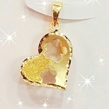 small-@金品，純金心球墜子、送禮、黃金、金飾，純金9999，0.98錢，免運費 歷史價格詳細信息
