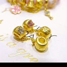 限量優惠聖誕節生日禮物最佳首選3D黃金硬金 天生一對 水晶潘朵拉轉運珠 價格比較,價格查詢,歷史價格詳細信息