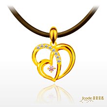 J’code真愛密碼 浪漫心 純金墜飾 歷史價格詳細信息