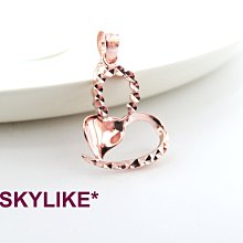 *SKYLIKE* 網販獨賣-香港進口墜750/18K白K金亮面~方形藍色拓帕石~名牌國際風墬子，不含鍊y~ 歷史價格詳細信息