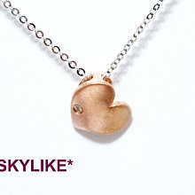 *SKYLIKE* 網販獨賣-港製進口750/18K金玫瑰K金可愛風胖桃心垂墜開口戒指NUJ91-R1，新貨到y~ 歷史價格詳細信息