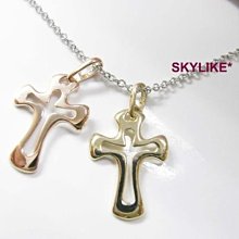 *SKYLIKE*最可愛-韓國進口墜585/14k金白K金、黃K金、玫瑰K金名牌玫瑰線條風鋯石墬子，PW-25517s~ 歷史價格詳細信息