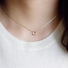 唯美手工輕珠寶訂制 純14K金真金不褪色 很迷你的福字刻字吊墜墜子 不含項鍊手鍊 歷史價格詳細信息