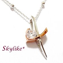 *SKYLIKE* MIT 585/14K白K金、玫瑰K金 施華洛士奇晶鑽墜新款ENDLESS LOVE墬子－不含鍊y~ 歷史價格詳細信息