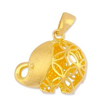 【JHT 金宏總珠寶/GIA鑽石】1.26錢蝴蝶黃金墜子【價格依當日金價計算 (請來電洽詢)】 歷史價格詳細信息