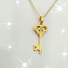 small-@金品，純金鑰匙墜子、送禮、黃金、金飾，純金9999，0.51錢，免運費 歷史價格詳細信息