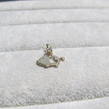 唯美手工輕珠寶訂制 純14K金真金不褪色 很迷你的福字刻字吊墜墜子 不含項鍊手鍊 歷史價格詳細信息