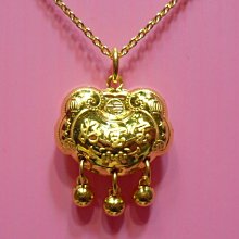 【金飾記錄】【黃金9999】＊【純金鈕扣鑲cz鑽造型墜子項鍊】082 歷史價格詳細信息