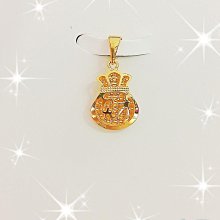黃金財氣福氣金元寶墜子（ 兩用式） 歷史價格詳細信息