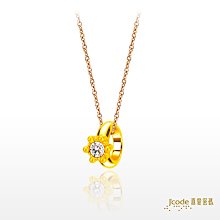 J’code真愛密碼金飾 小鑽戒硬金墜子+玫瑰金色鋼項鍊 歷史價格詳細信息
