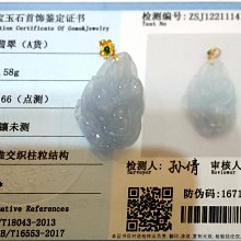 特價不議～昌儒家的翡翠緬甸A貨/天然紫羅蘭吊墜+綠頂珠吊墜～附無刻印18k金扣頭/九尾狐吊墜《附陸證》見光不死的紫/內紋裂無摳 價格比較,價格查詢,歷史價格詳細信息