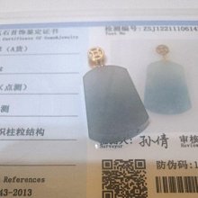 特價不議～昌儒家的翡翠緬甸A貨/天然紫羅蘭吊墜+綠頂珠吊墜～附無刻印18k金扣頭/九尾狐吊墜《附陸證》見光不死的紫/內紋裂無摳 歷史價格詳細信息