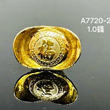 國際精品當舖 純黃金 型式：福字金元寶 重量：1.0錢 品項：商品99新。 價格比較,價格查詢,歷史價格詳細信息