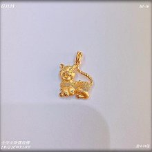 金保全珠寶銀樓(G3136)9999純金 客製 雲紋素面墜飾(請勿直接下標~國際金價波動調價 請詢問新報價)~訂製 歷史價格詳細信息
